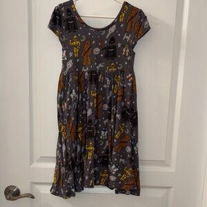 Little Sleepies Gray Star Wars Dress